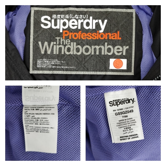 SUPERDRY The Windbomber Jacket - Women's Sz S - Picture 6 of 9
